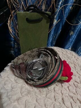 nwt Monogram Canvas Belt